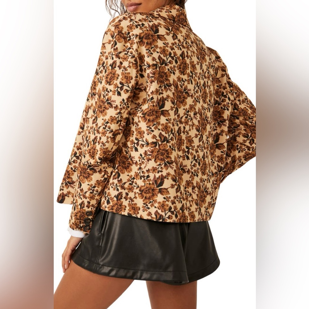 Free People Cali Printed Blazer - Picture 2 of 5